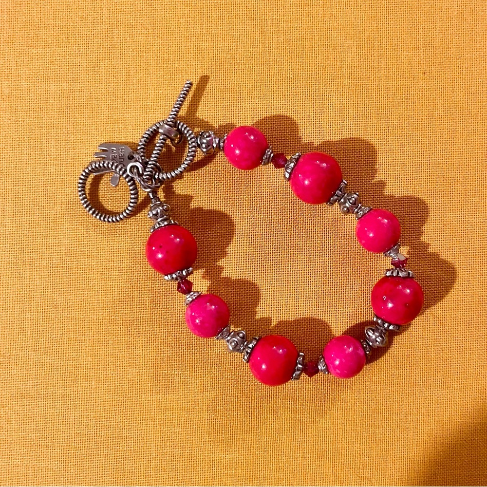 Handmade beaded bracelet